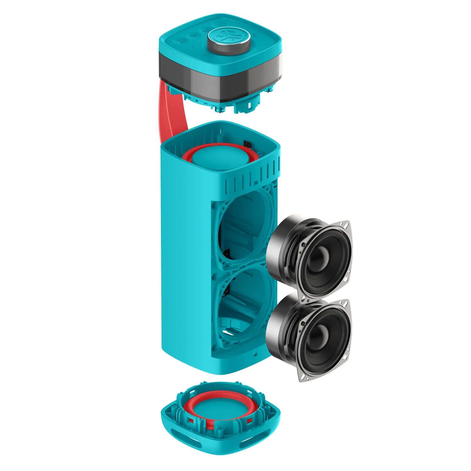 JLab JBuds Party enceinte Bluetooth cyan 30W