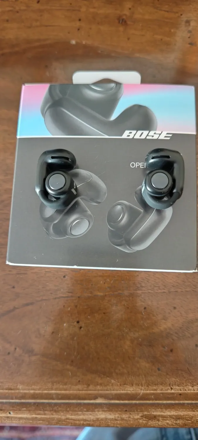 Bose Ultra Open Earbuds écouteurs ouverts noir IPX4