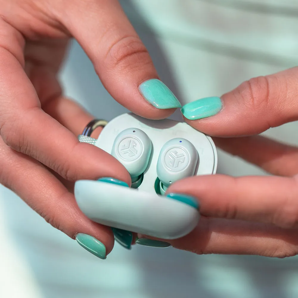 JLab JBuds Mini écouteurs bluetooth menthe multipoint