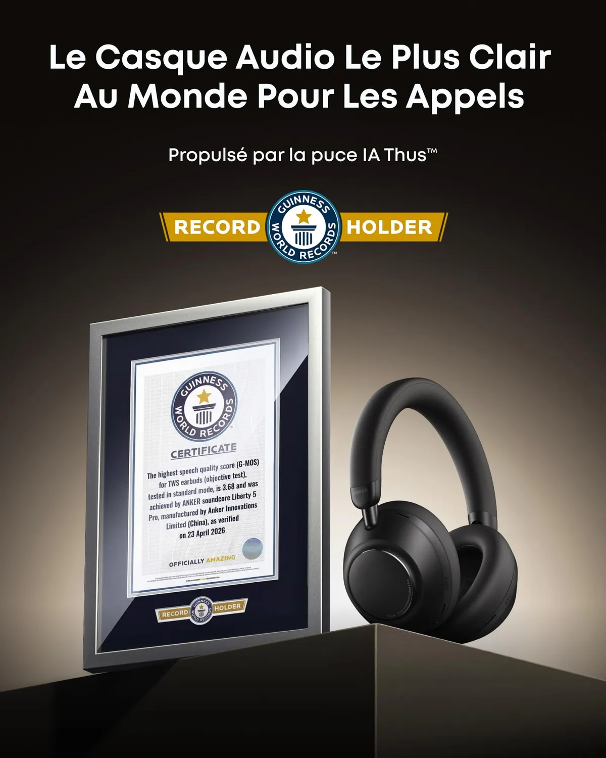 Soundcore Space 2 Pro casque circum-auriculaire son cristallin