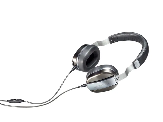 Ultrasone Edition M casque compact cuir ruthénium