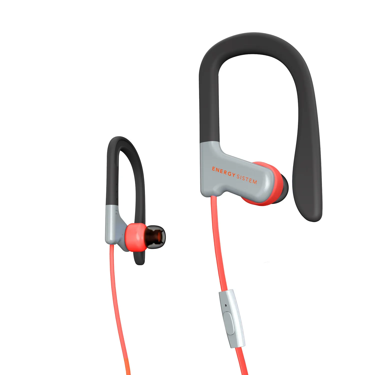 Energy Sistem Sport 1 Écouteurs Sport Rouge Résistants
