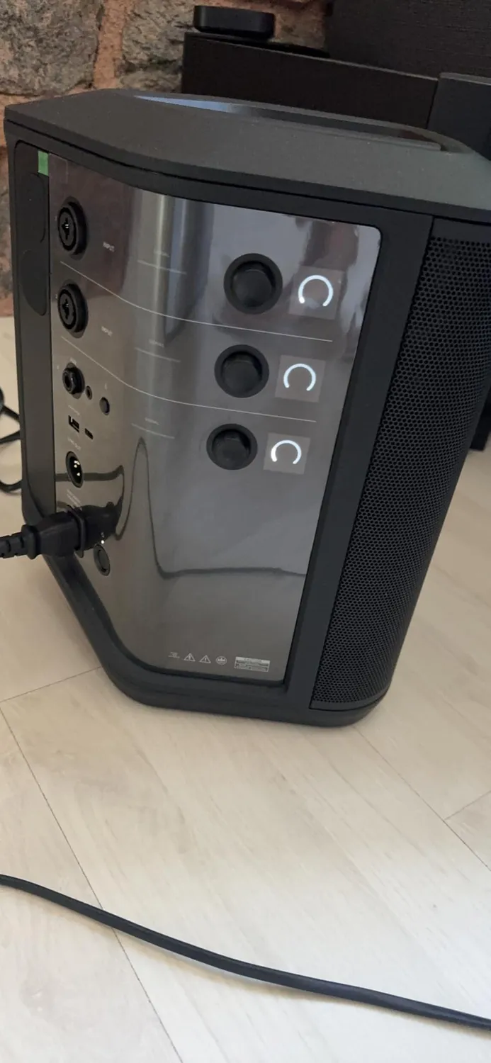 Bose S1 Pro+ enceinte sono portable noire batterie