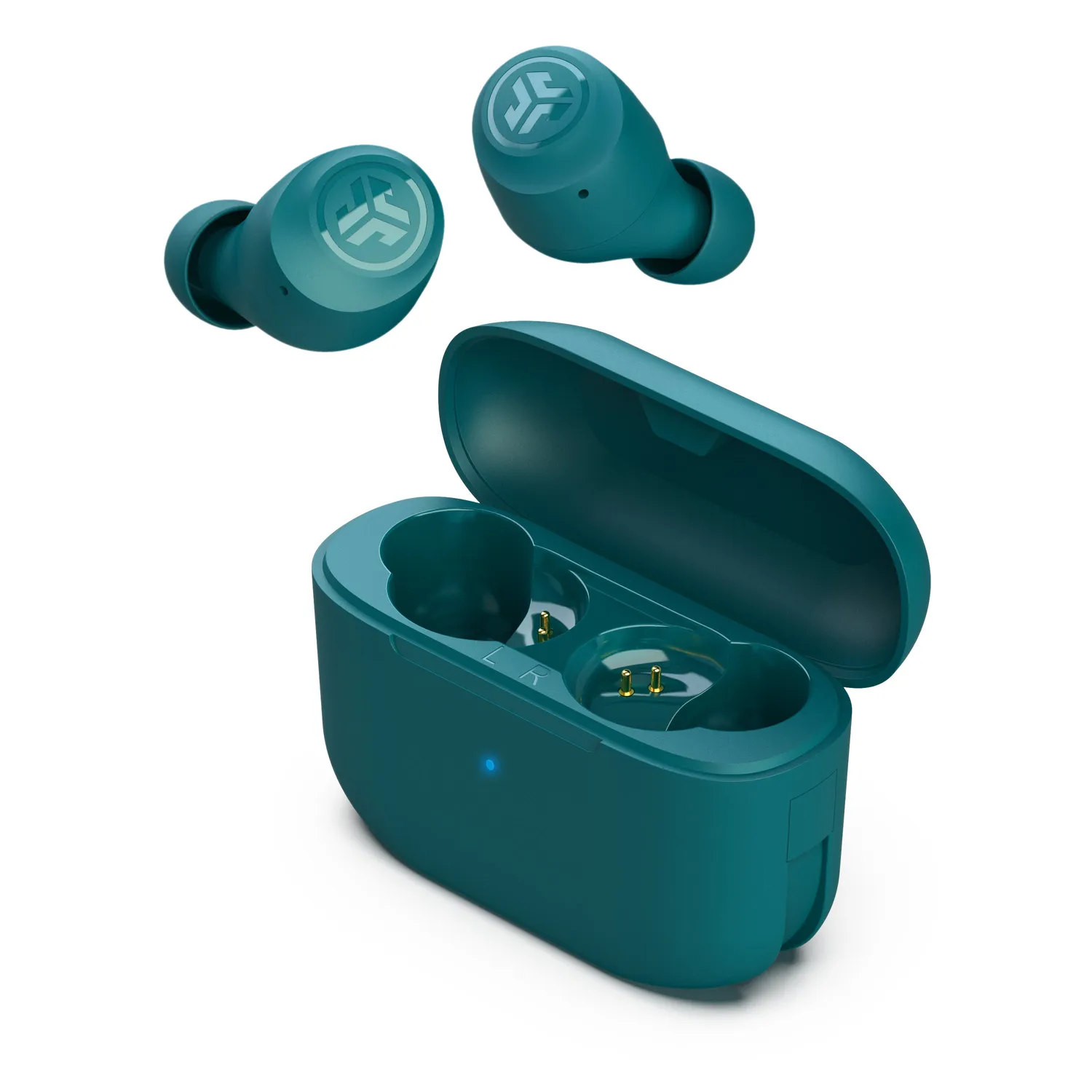 JLab GO Pop+ écouteurs sans fil teal 35h IPX4