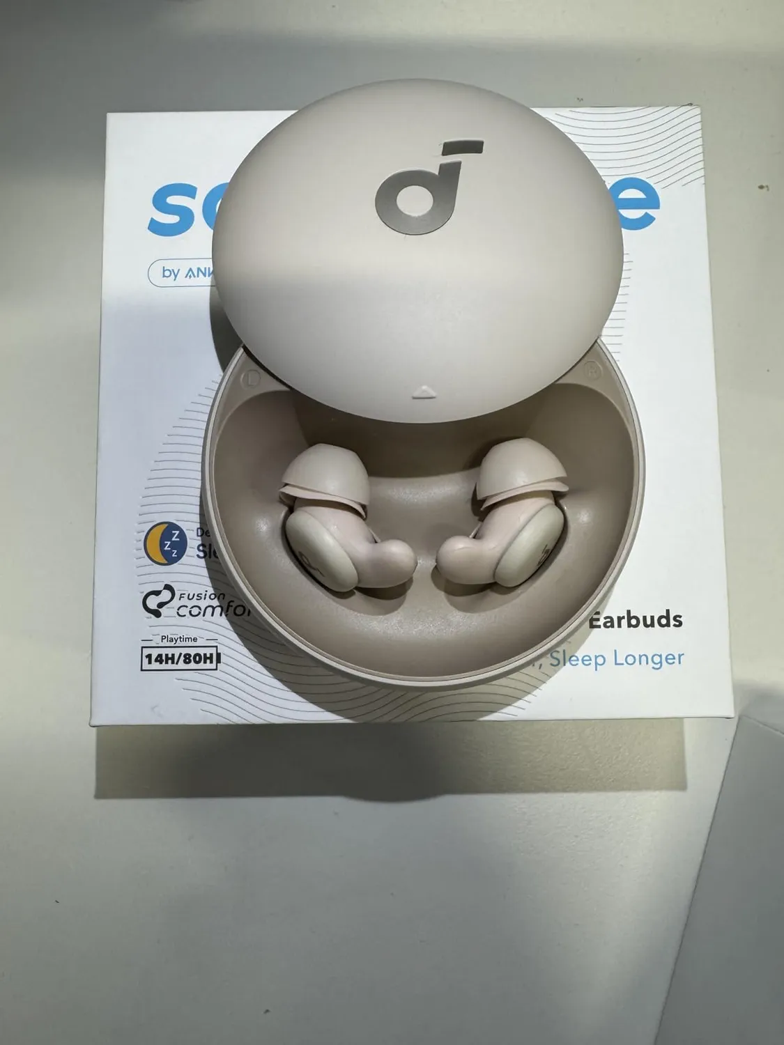 Soundcore Sleep A20 écouteurs sommeil latéral 80h
