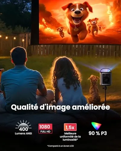 Nebula Mars 3 Air vidéoprojecteur 1080p Google TV