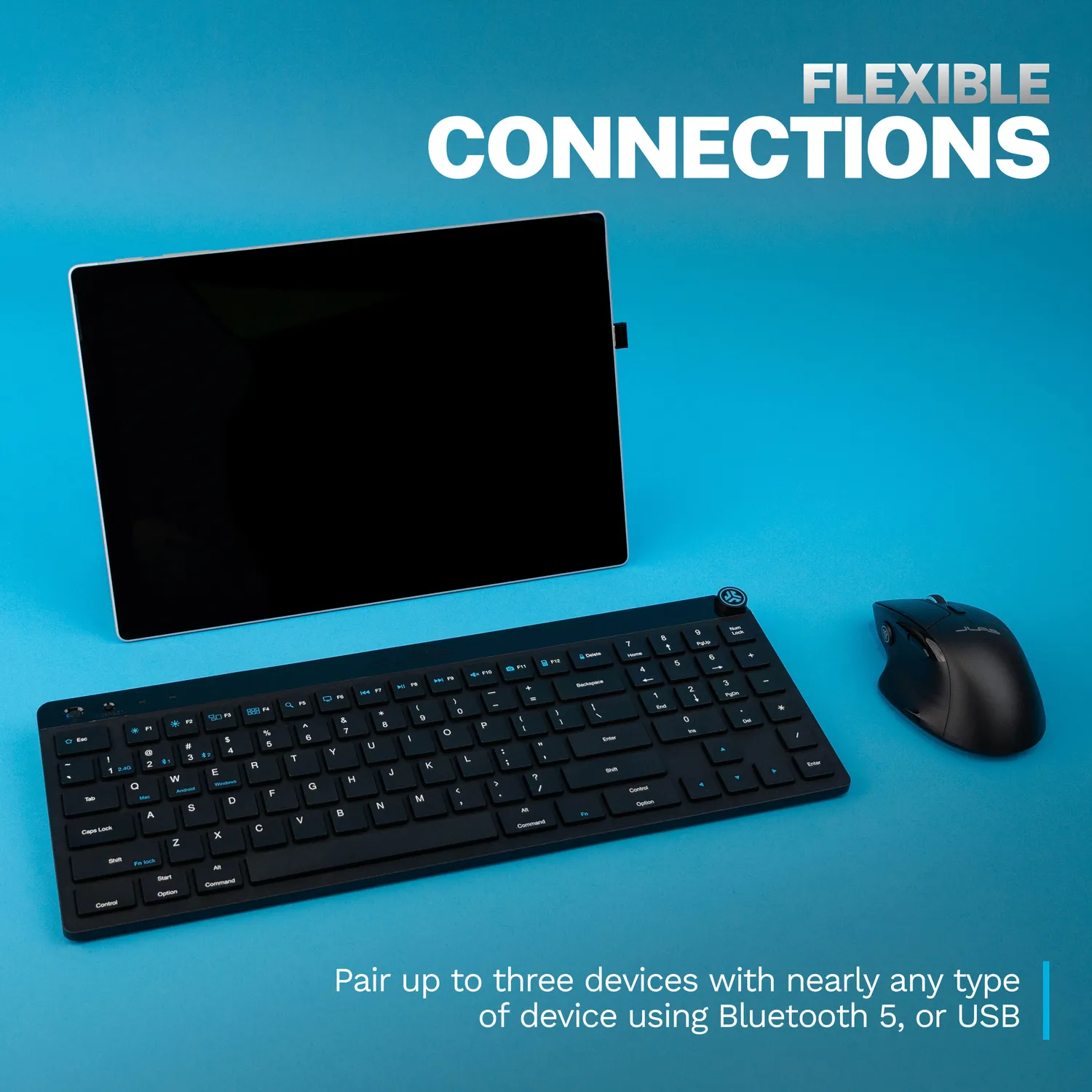 JLab JBuds clavier + souris sans fil 3 appareils multi-device