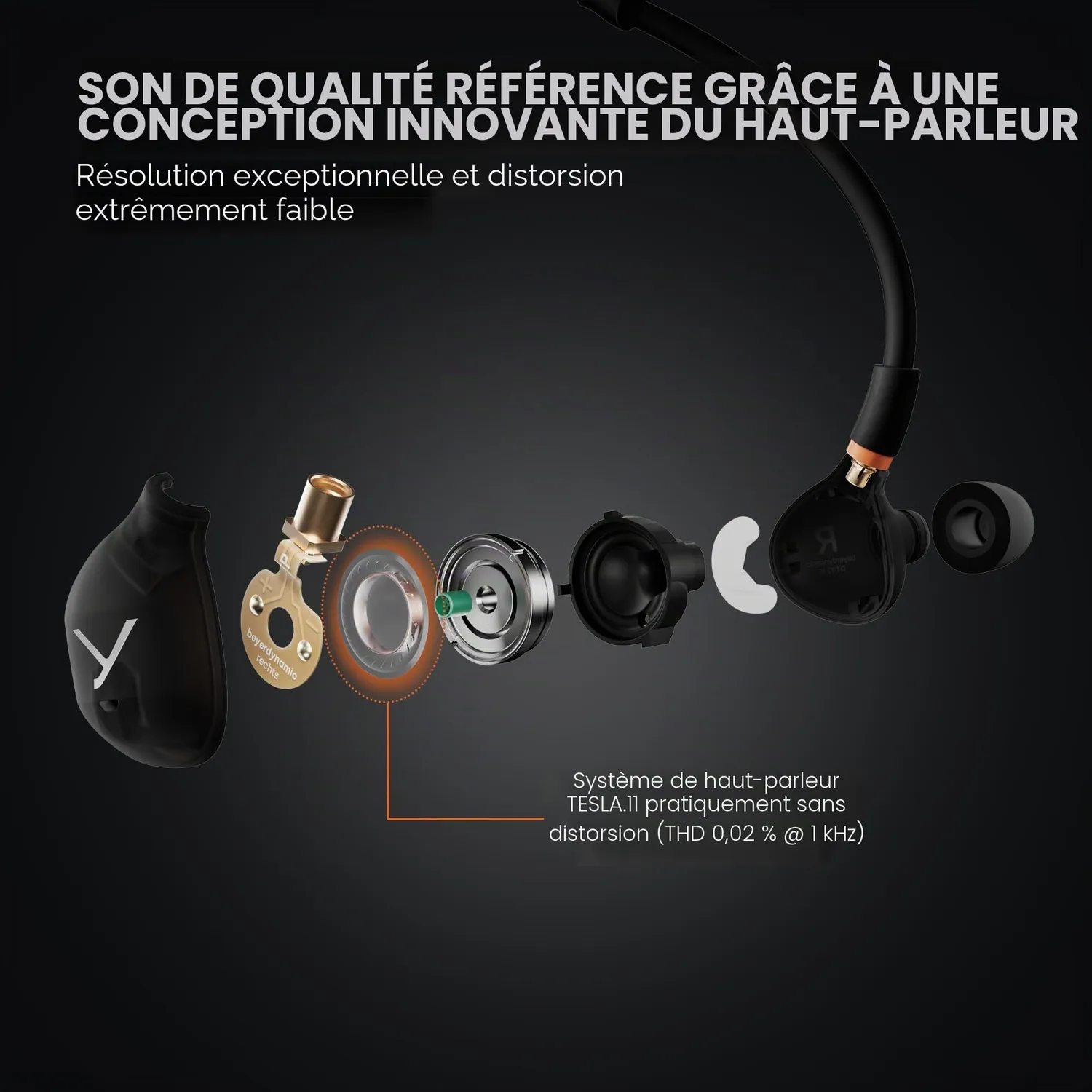 beyerdynamic DT 70 IE écouteurs in-ear mixage