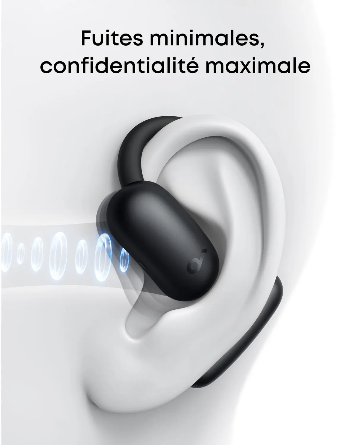 Soundcore AeroFit 2 écouteurs open-ear noir LDAC