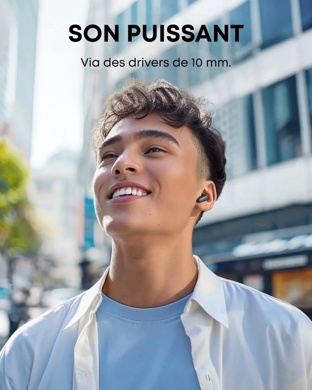 Soundcore P30i écouteurs Bluetooth ANC noir 45H