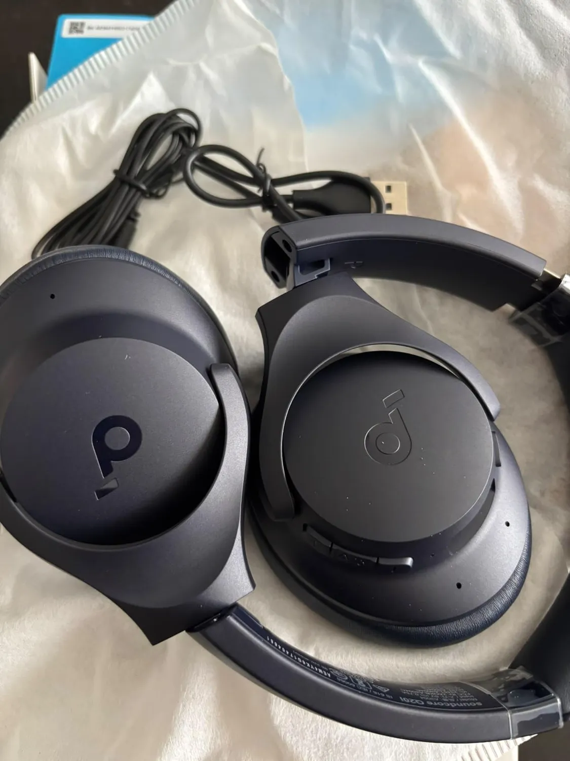 Soundcore Q20i casque Bluetooth blanc ANC