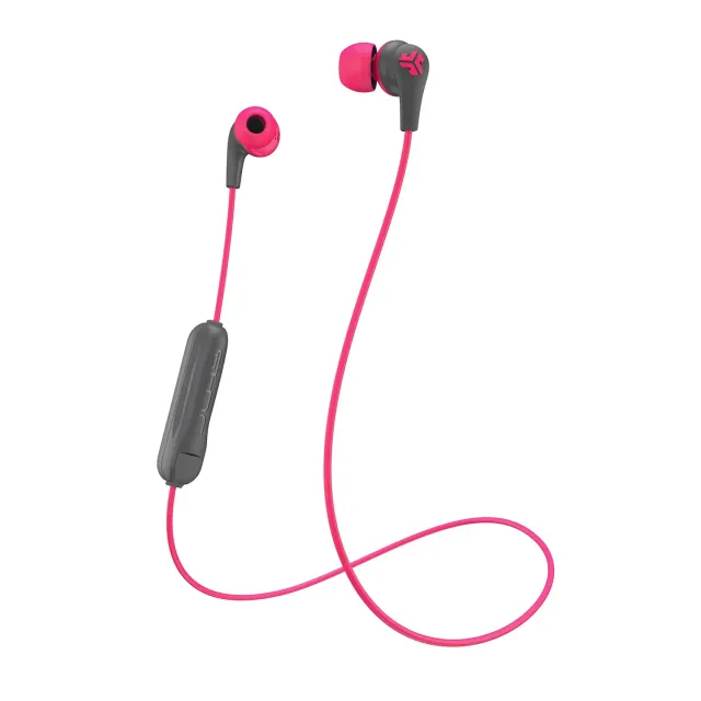JLab JBuds Pro écouteurs tour de cou rose 10h