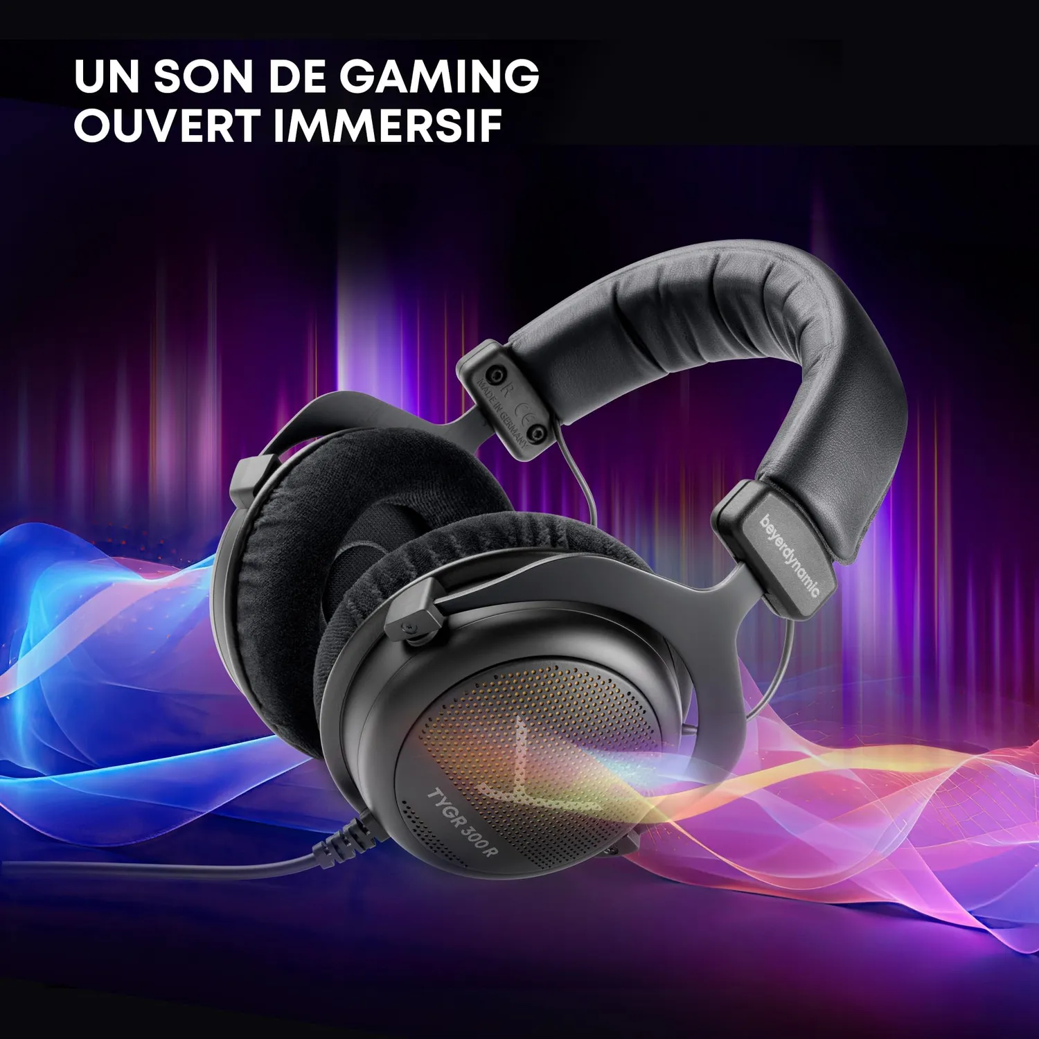 beyerdynamic TYGR 300 R casque gaming filaire ouvert noir