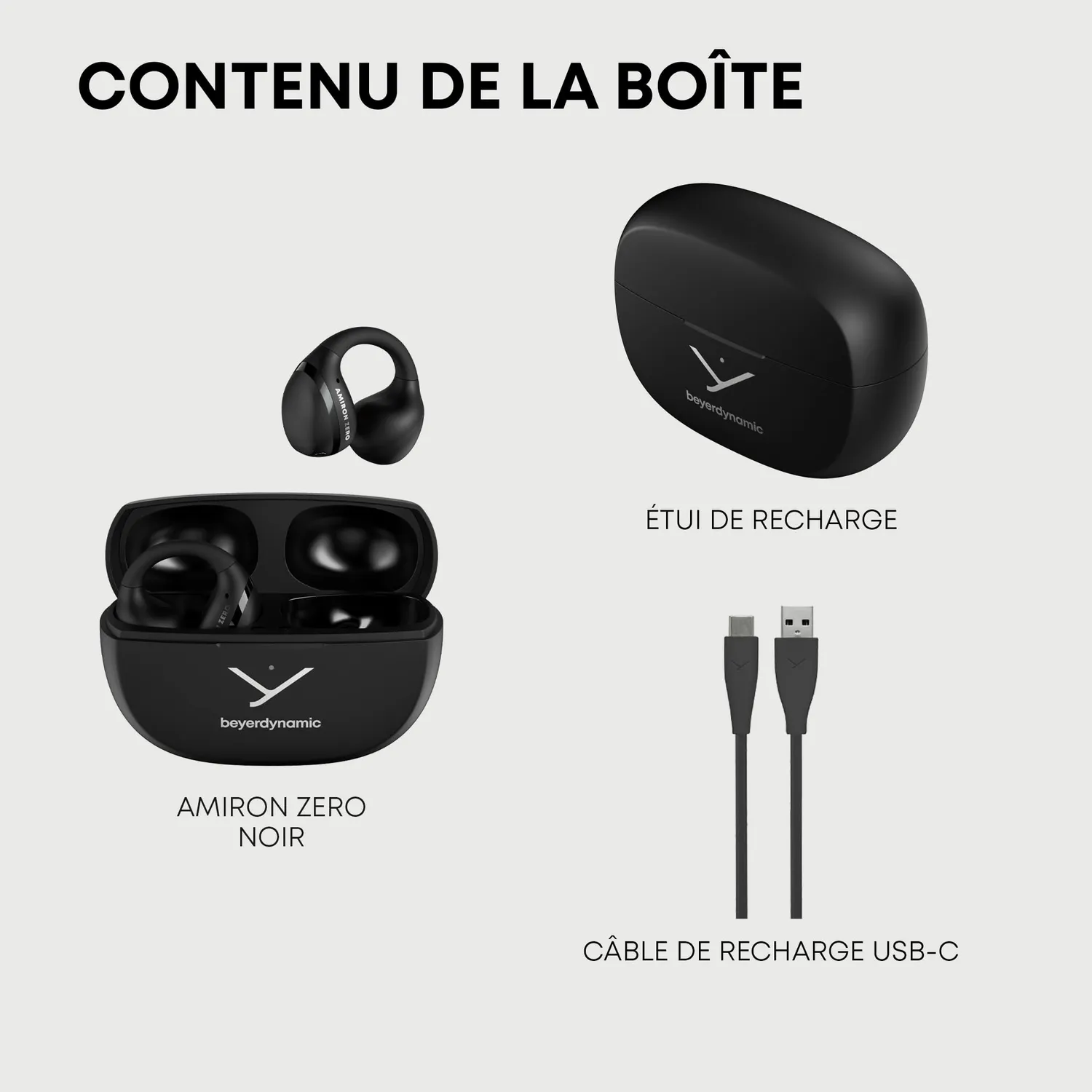 beyerdynamic Amiron Zero écouteurs Bluetooth noir