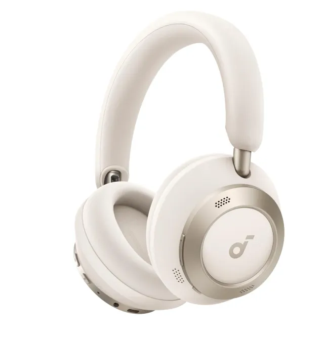 soundcore Space One Pro casque bluetooth blanc crème 60h