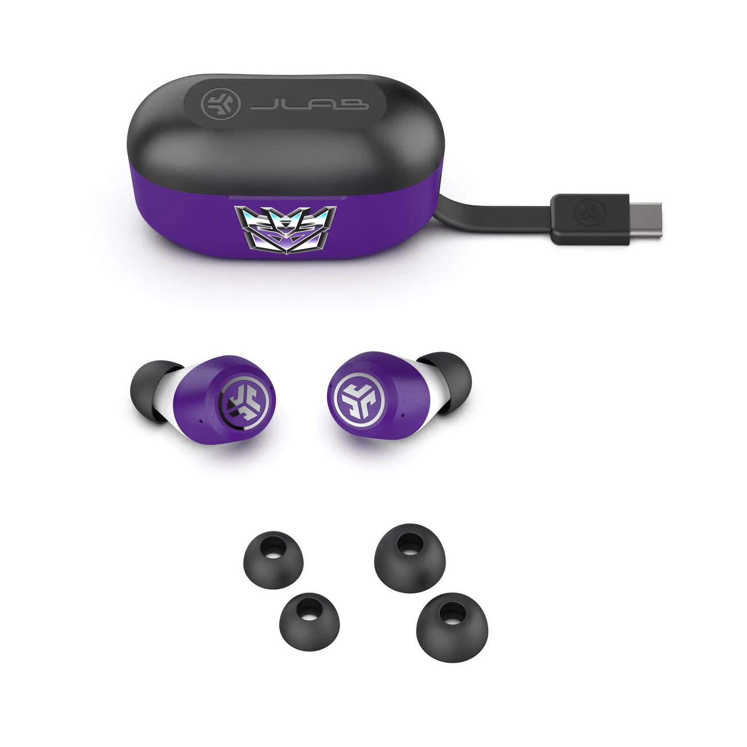 JLab JBuds ANC 3 écouteurs true wireless Decepticons