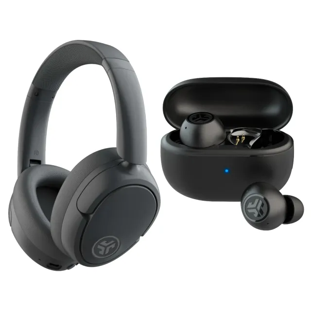 JLab JBuds Lux + Go Pop ANC pack casque écouteurs noir