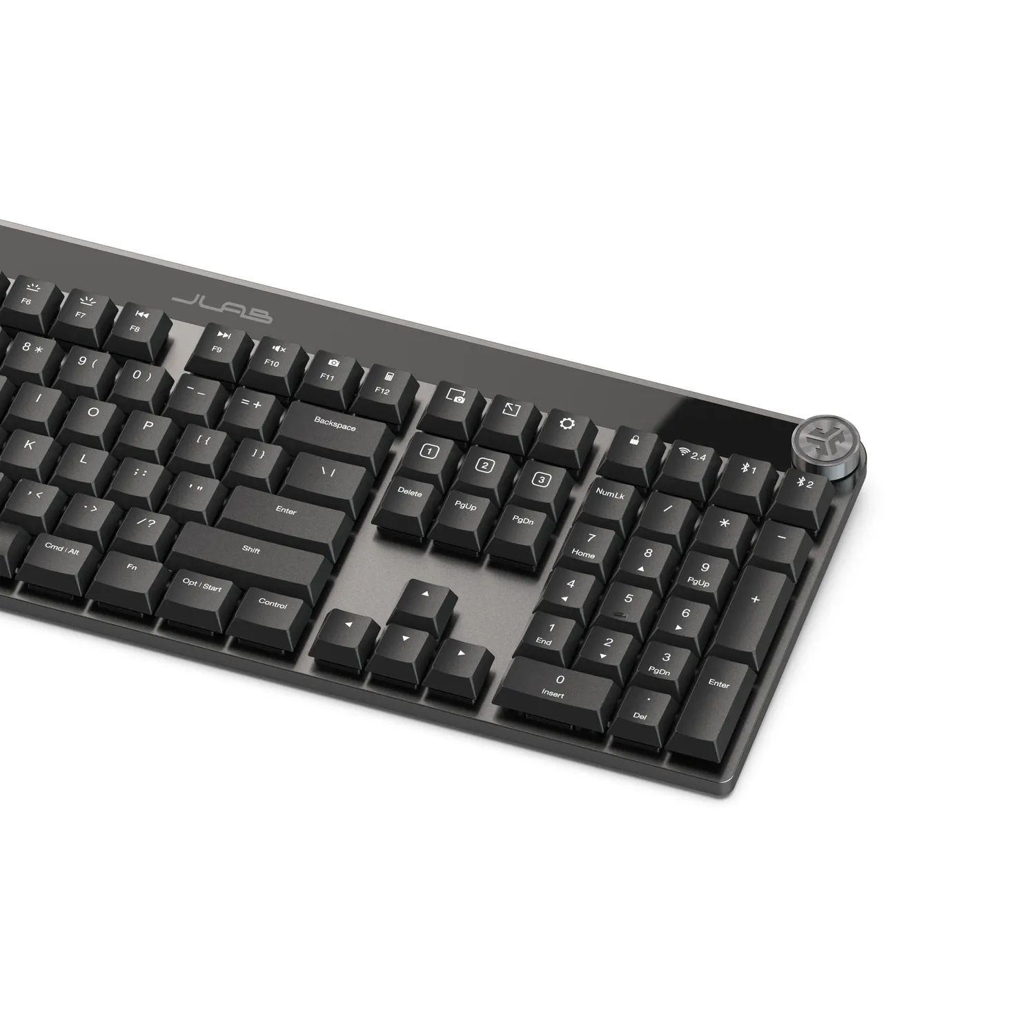 JLab Epic clavier mécanique noir sans fil 108 touches