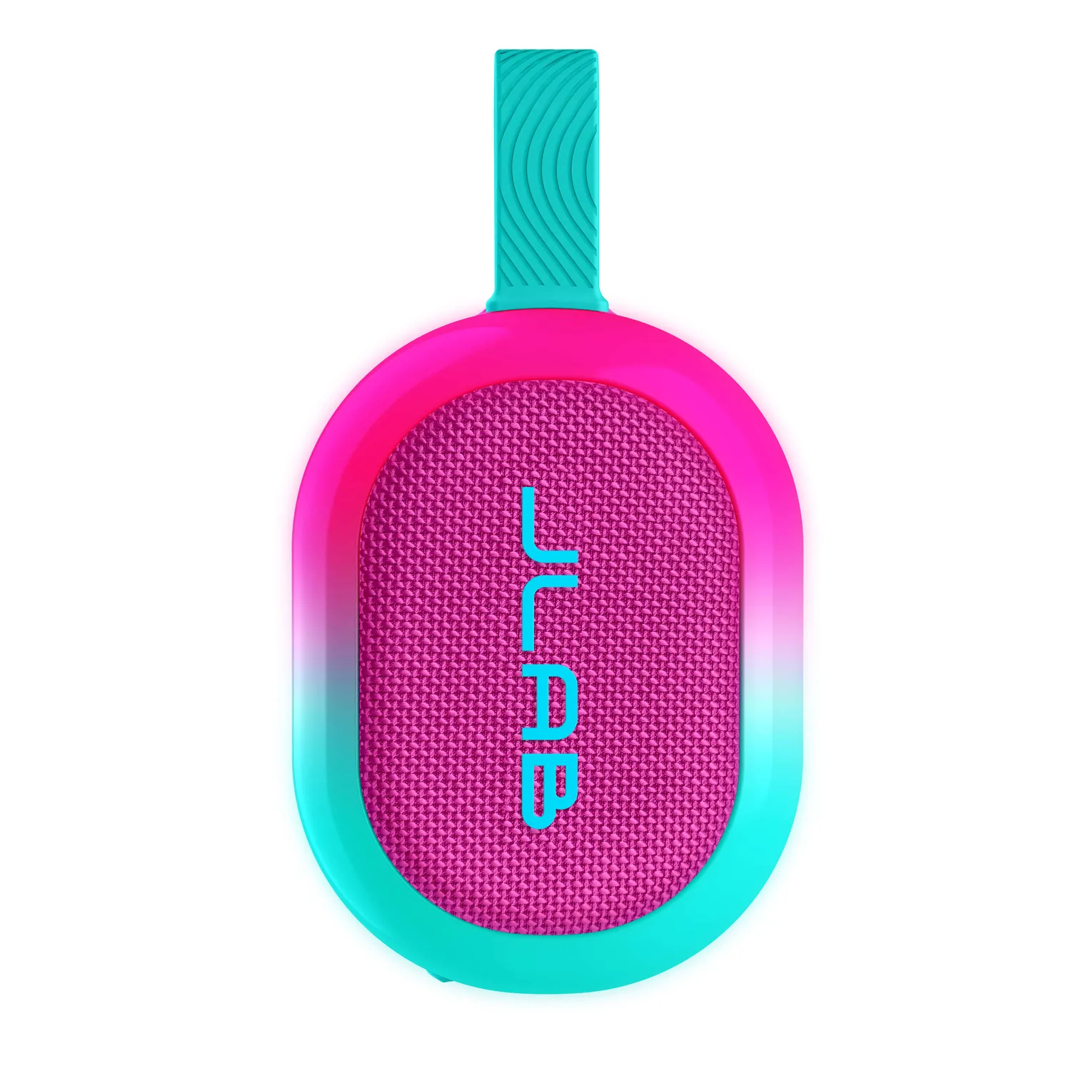 JLab Pop Party enceinte bluetooth rose lumière RGB