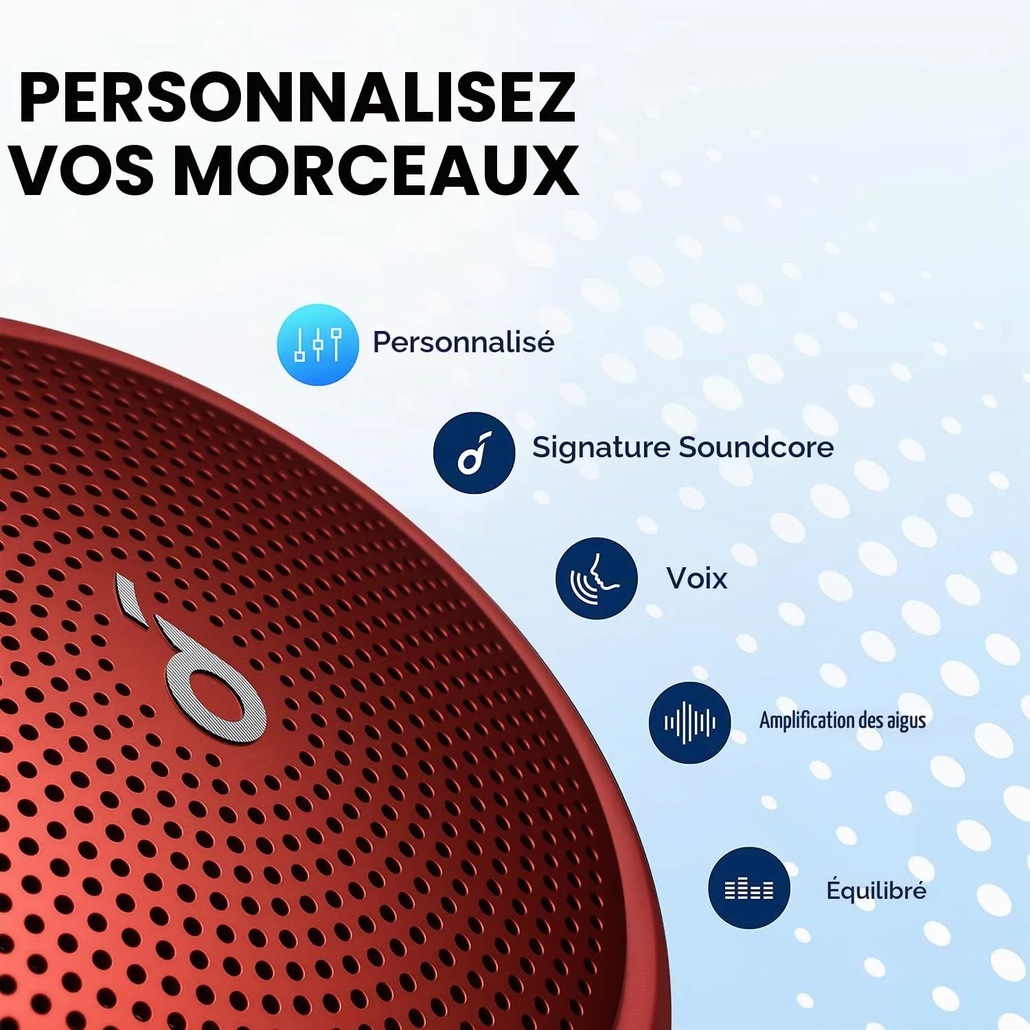 Soundcore Mini 3 enceinte Bluetooth 360° IPX7 15 h PartyCast