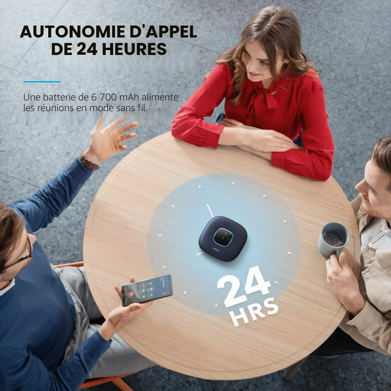 Soundcore PowerConf haut-parleur conférence bluetooth