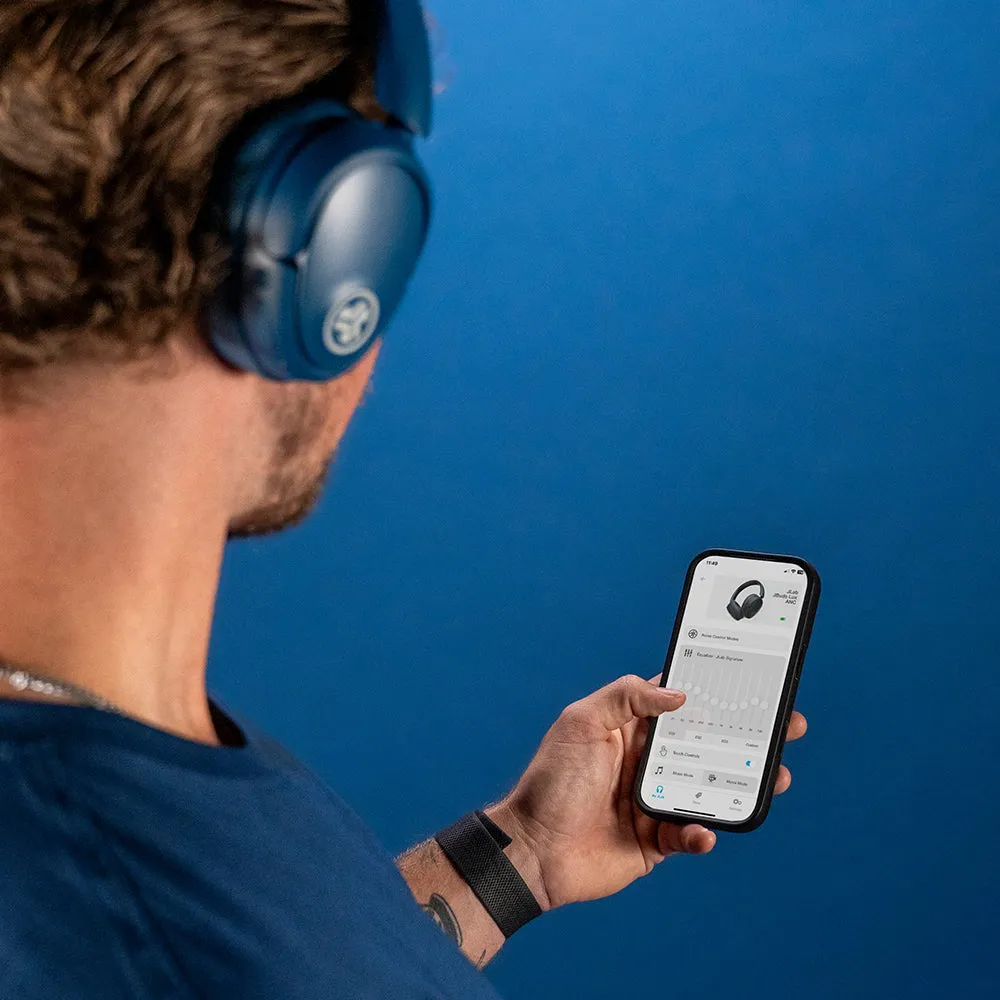 JLab JBuds Lux ANC casque Bluetooth marine 70h