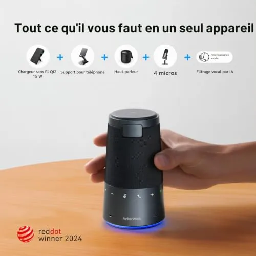 AnkerWork S600 enceinte conférence Bluetooth 16h
