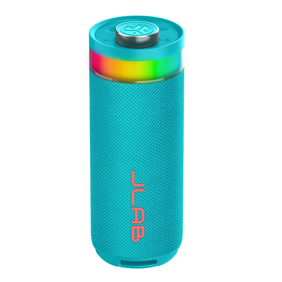 JLab Go Party enceinte bluetooth cyan 10W IP56