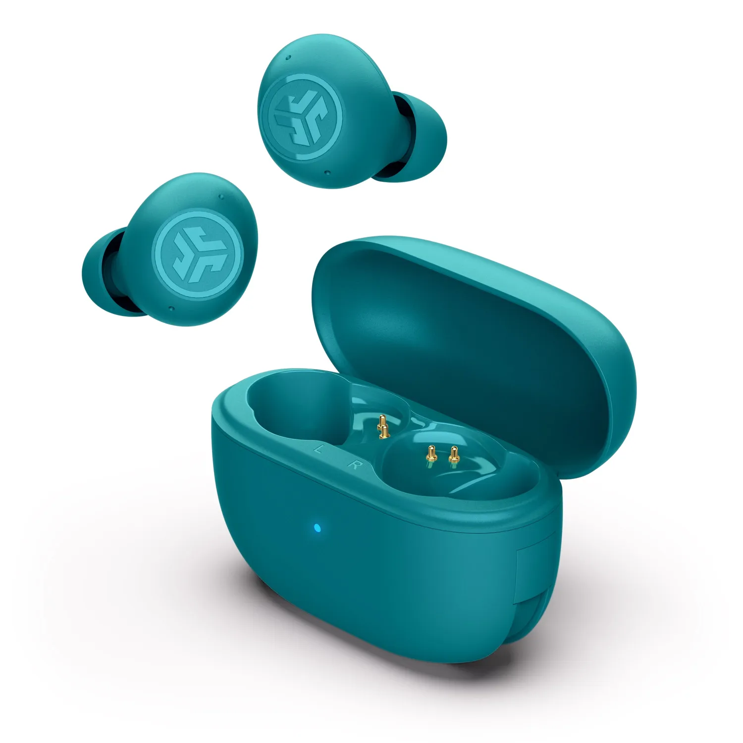 JLab GO Pop ANC écouteurs bluetooth teal 24h