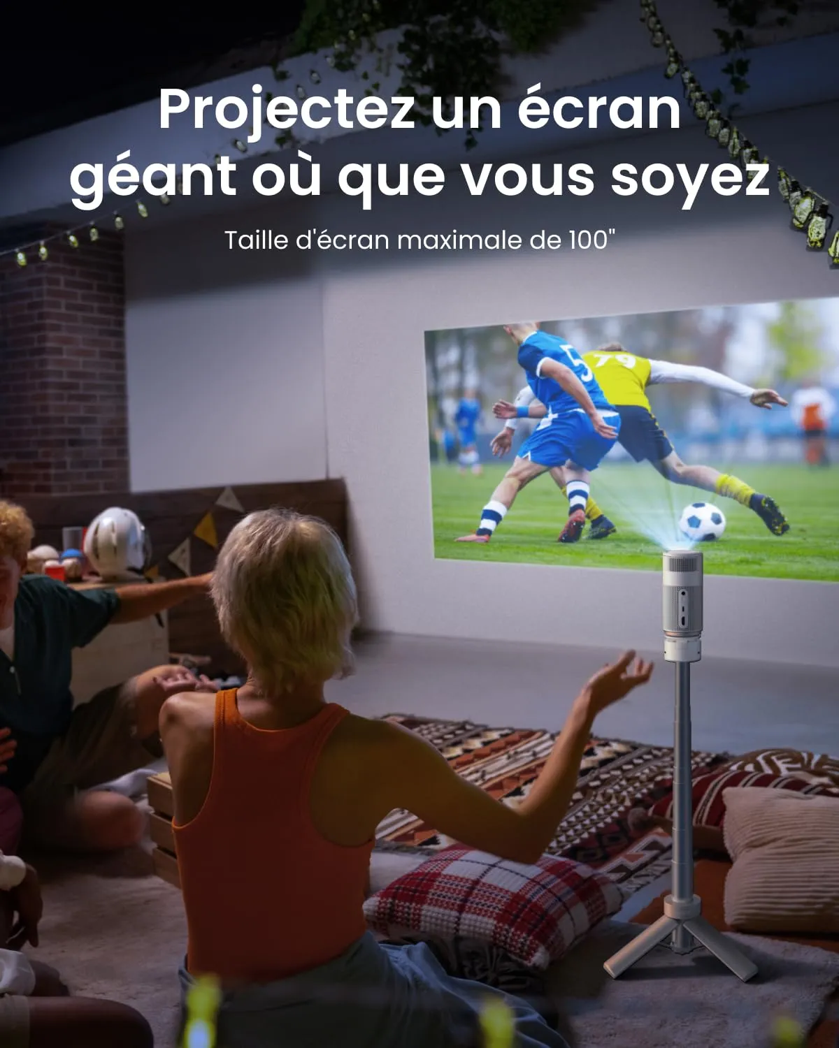 Anker Nebula Capsule Air vidéoprojecteur Google TV Netflix