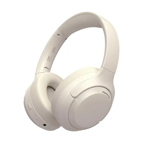 Soundswealth ANC casque bluetooth blanc 67h
