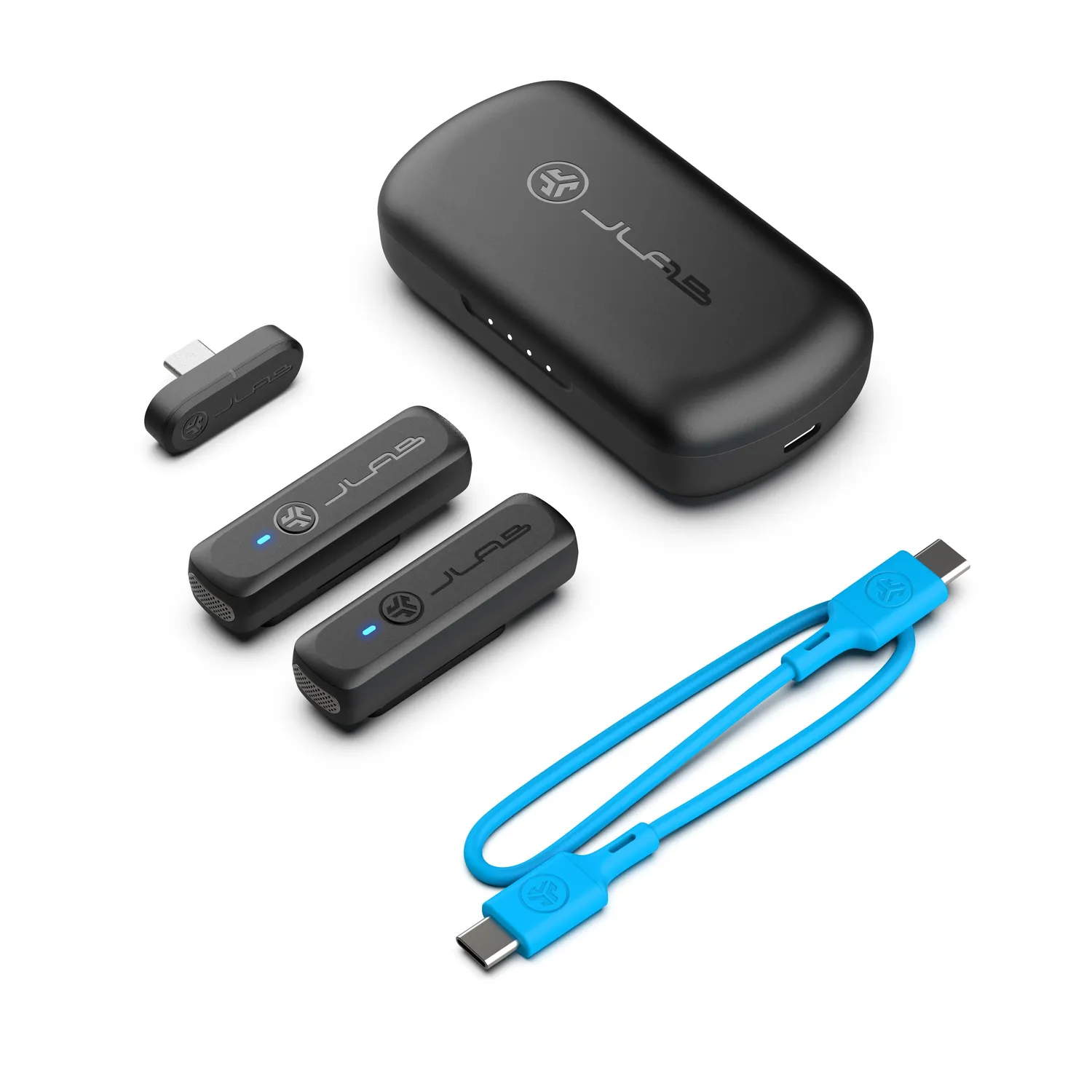 JLab Create Wireless micro cravate noir bluetooth 18h