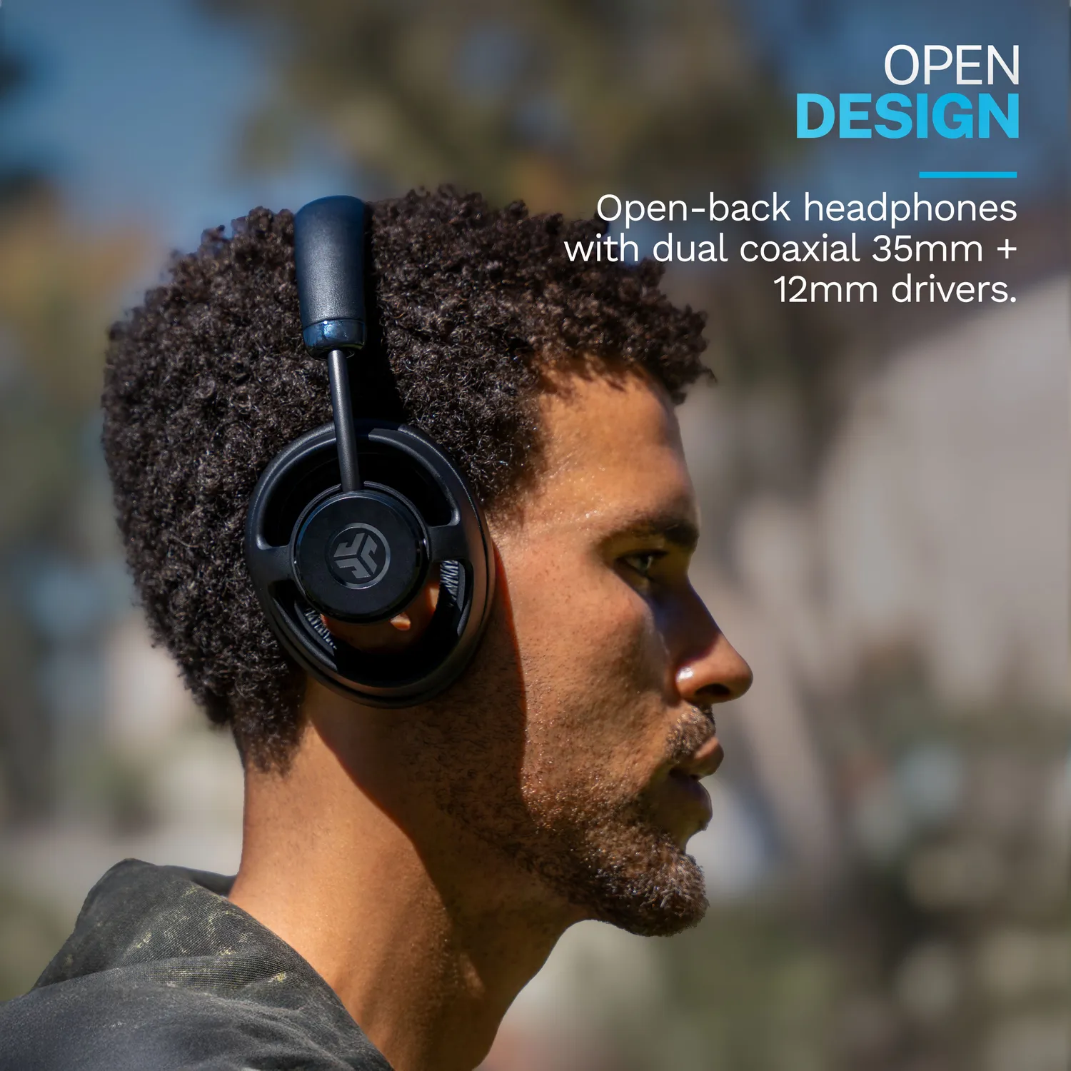 JLab JBuds Open casque open-ear noir double driver