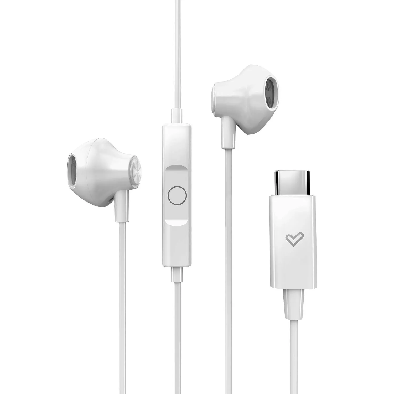 Energy Sistem EasyPods Type C écouteurs filaires Snow micro