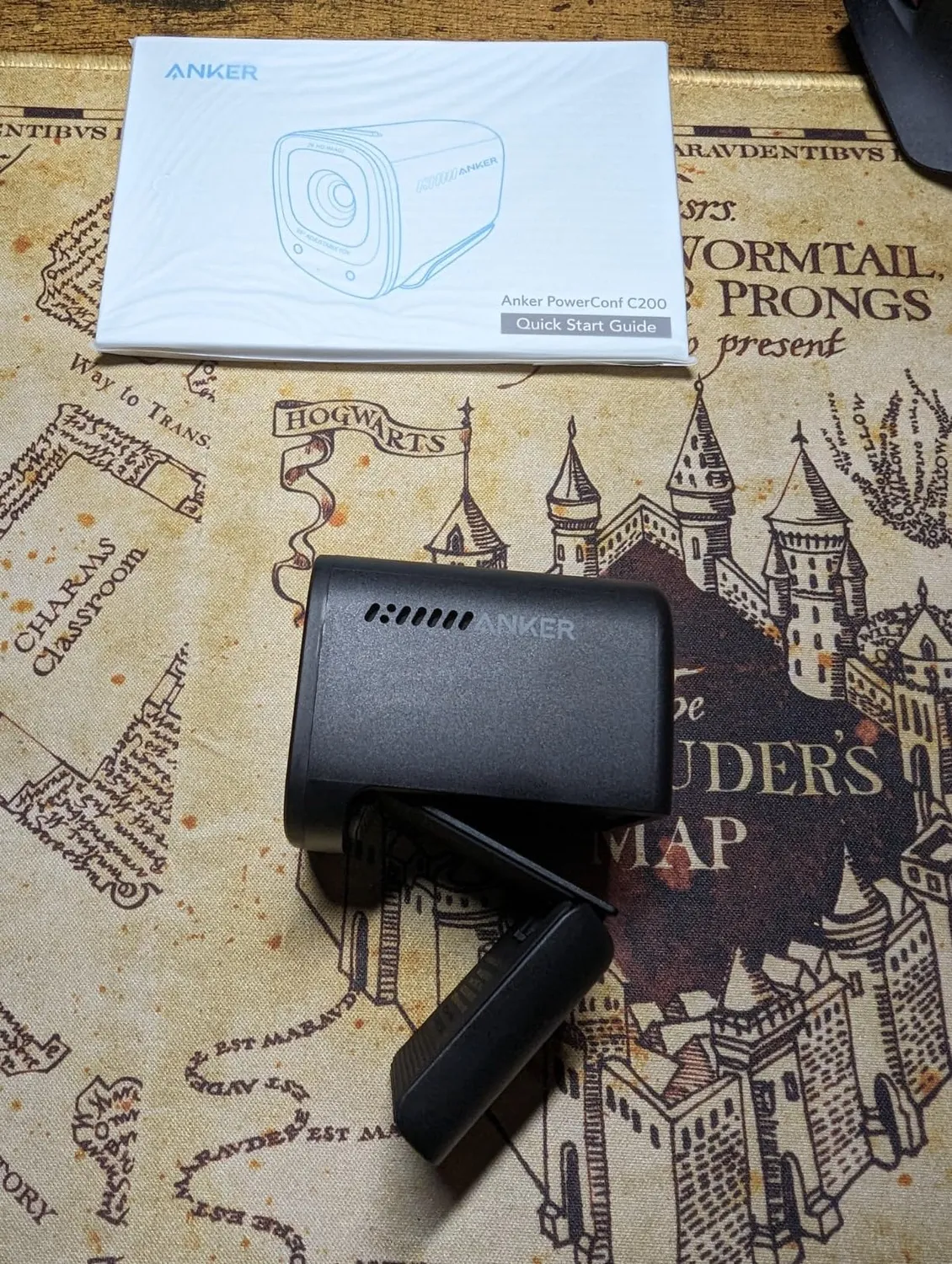 Anker PowerConf C200 webcam USB 2K micro IA