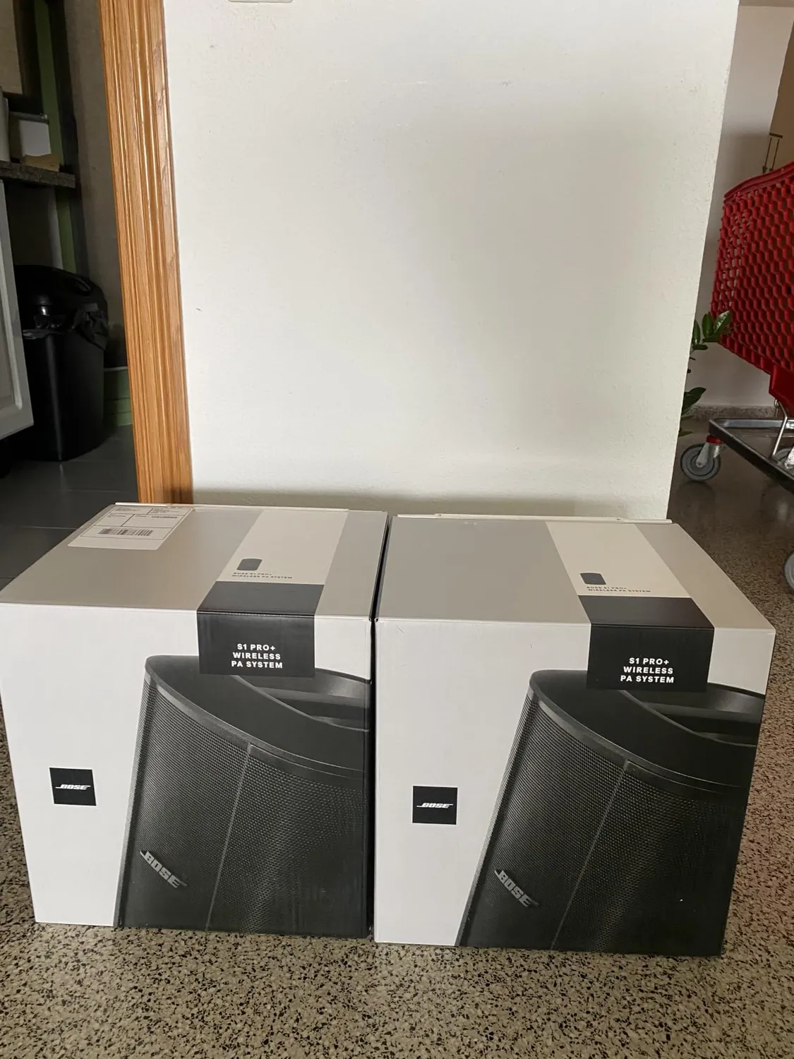 Bose S1 Pro+ enceinte sono portable noire batterie