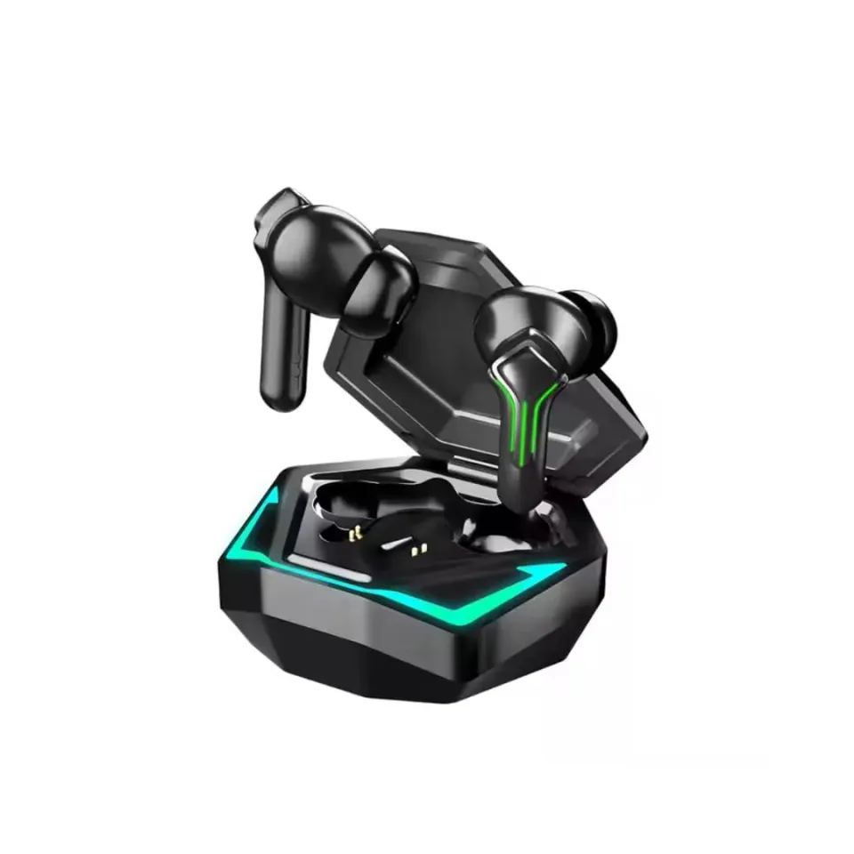 Soundswealth écouteurs gaming bluetooth 5.4 noir 25h