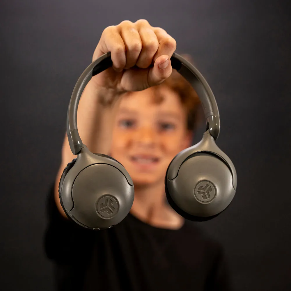 JLab JBuddies Pop casque enfant sans fil gris noir