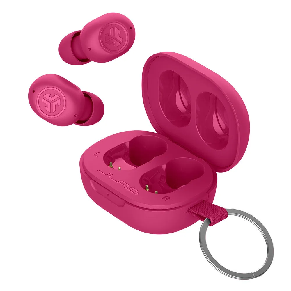 JLab JBuds Mini écouteurs sans fil rose multipoint