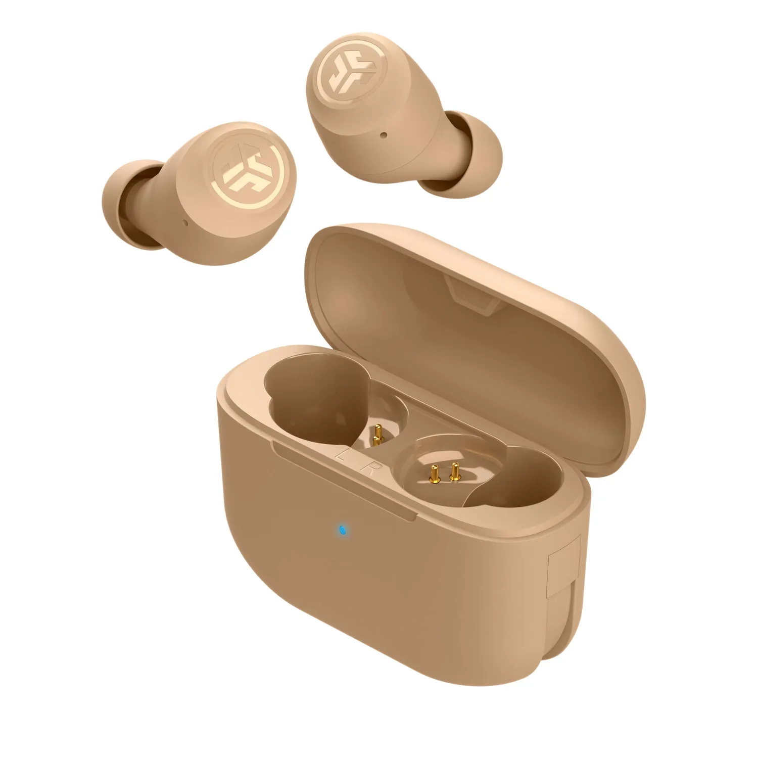 JLab GO Tones+ 728 N écouteurs bluetooth teinte nude discret