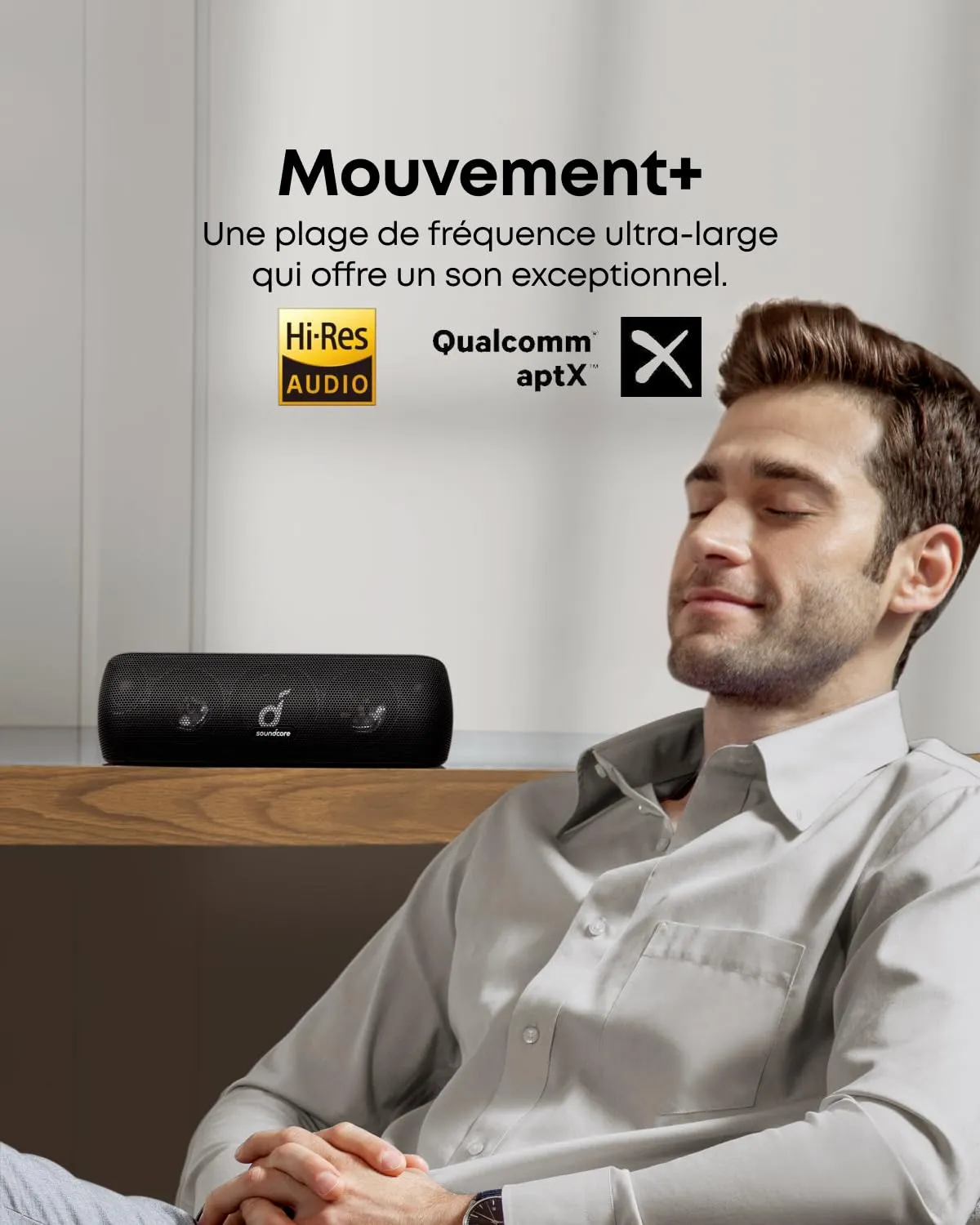 Soundcore Motion+ enceinte Bluetooth Hi-Res 12h