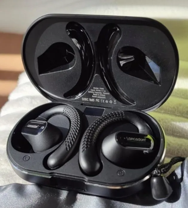 Soundswealth écouteurs bluetooth 5.4 noir 40h IPX5