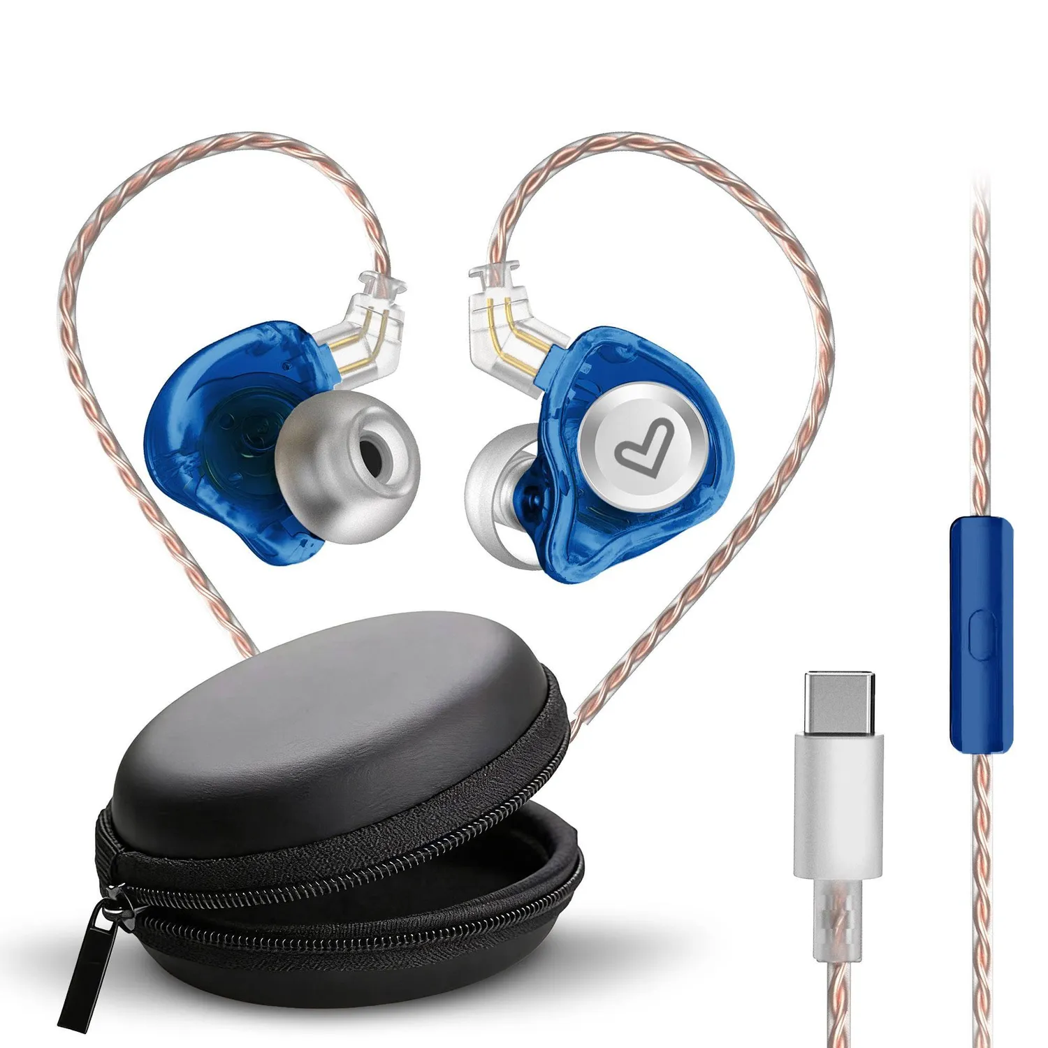 Energy Sistem Monitor Écouteurs Filaires Bleu Minijack