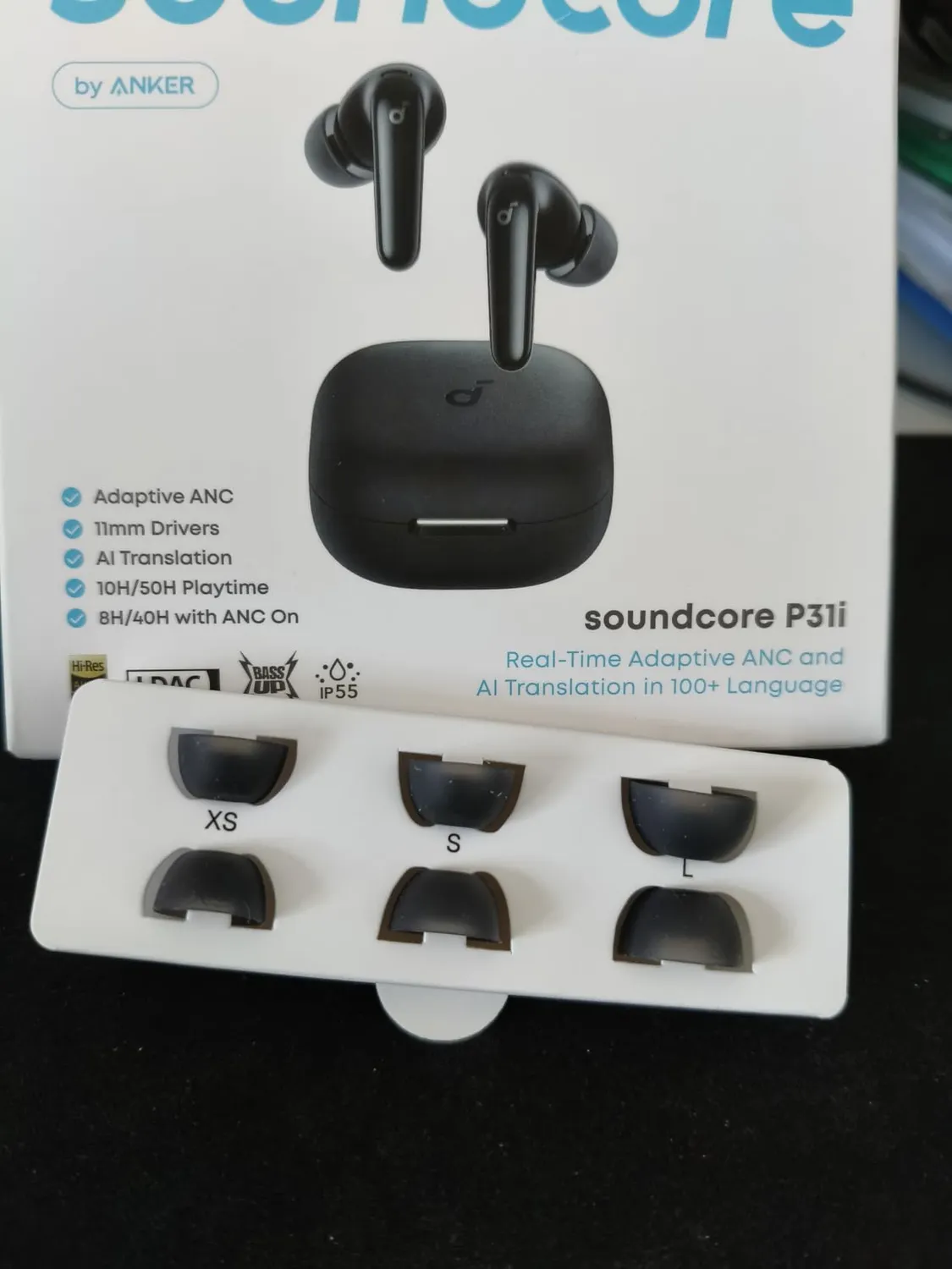 Soundcore P31i écouteurs Bluetooth blanc LDAC ANC