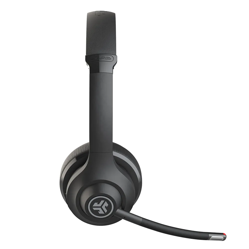 JLab GO Work casque bureau Bluetooth multipoint noir 45h