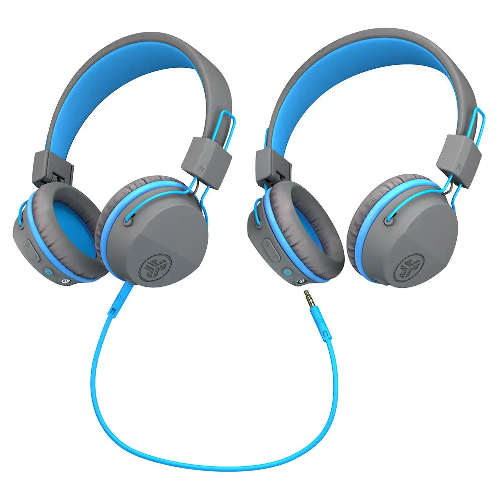 JLab JBuddies Studio casque enfant sans fil bleu