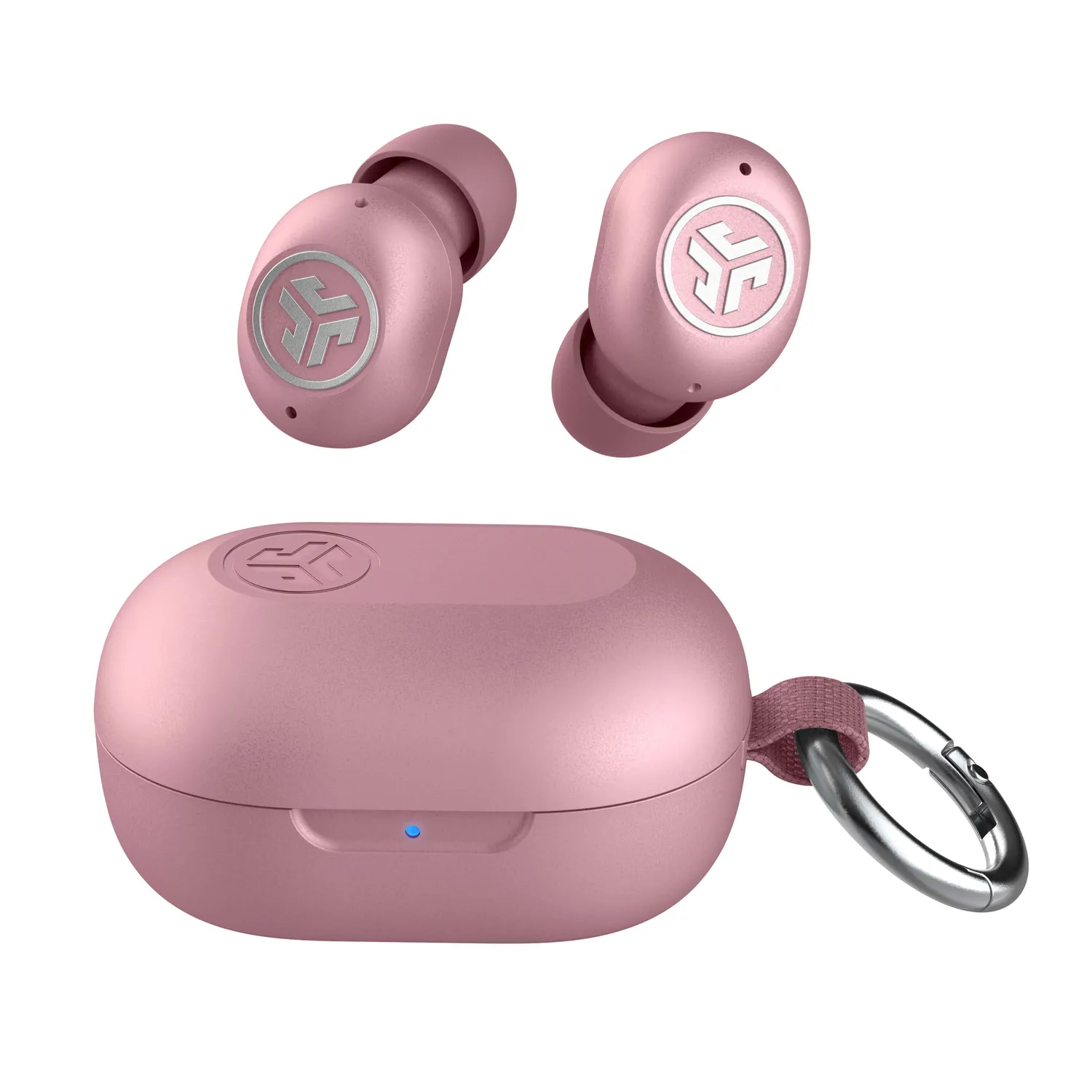 JLab JBuds Mini ANC écouteurs rose pastel mini