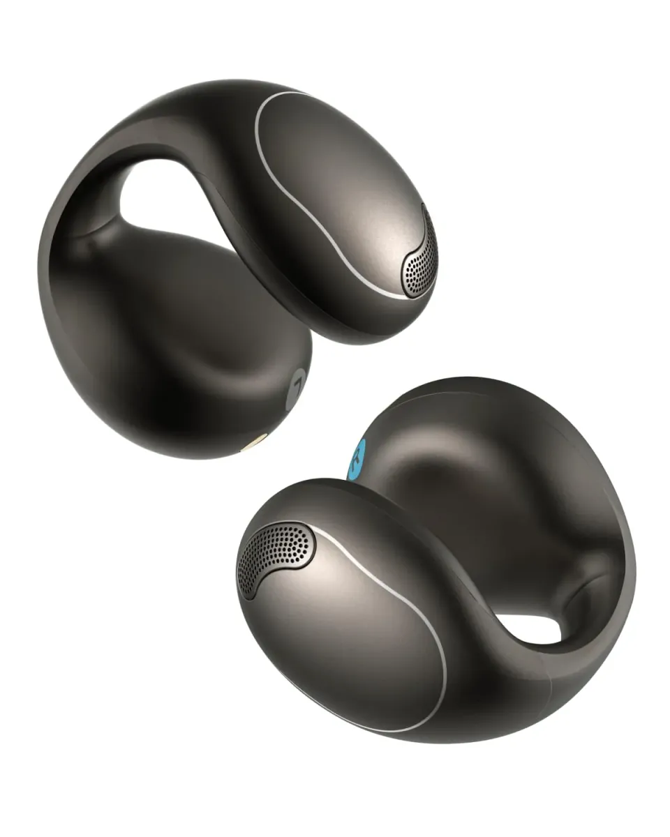 Soundcore C40i écouteurs clip open-ear gris foncé