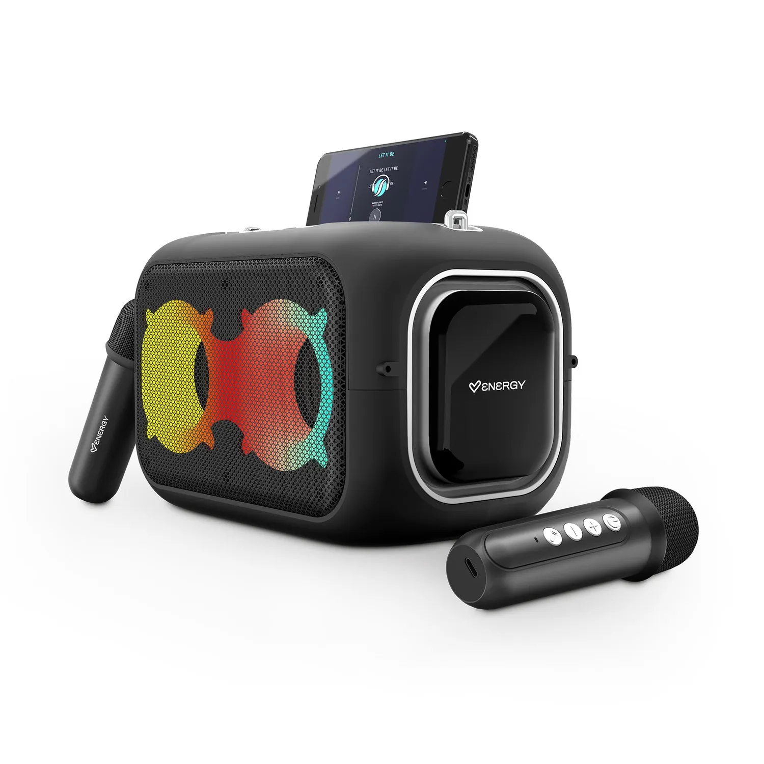 Energy Sistem KaraokeStar Party enceinte karaoké Dark 60W micros