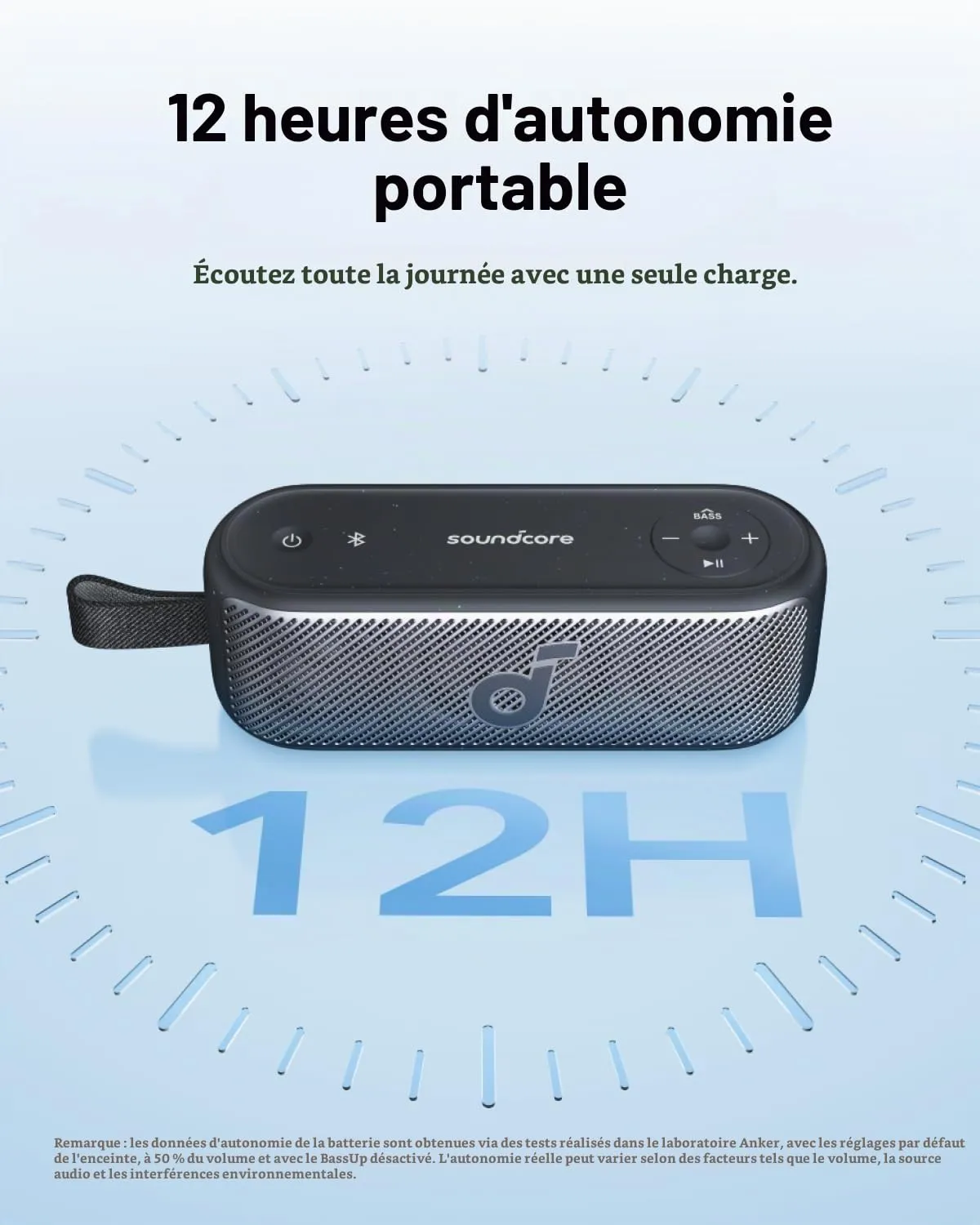 Soundcore Motion 100 enceinte Bluetooth Noire stéréo IPX7
